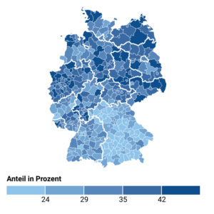Lange Zeit ohne Job (Karte, September 2024)