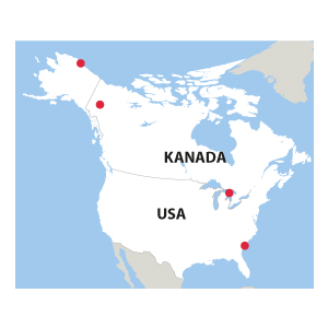 Abgeschossene Flugobjekte