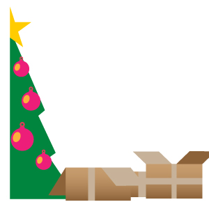 Paketboom zur Weihnachtszeit