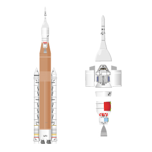 Die neue Mondrakete der Nasa