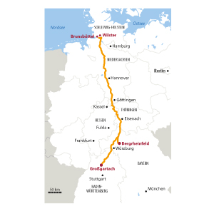Stromtrasse Suedlink