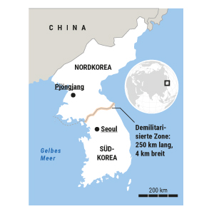 Nord- und Südkorea