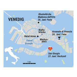 Bezos Hochzeit in Venedig