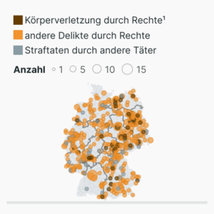 Straftaten gegen Geflüchtete und Asylbewerber