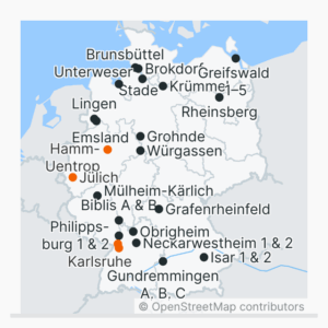 Atomkraftwerke in Deutschland
