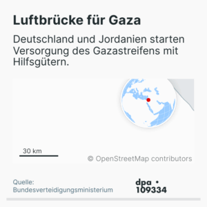 Luftbrücke für Gaza