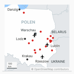 Drohnen-Abschüsse in Polen