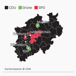 Kommunalwahl 2025 in Nordrhein-Westfalen
