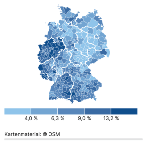 Dauerverordnung von Medikamenten (Karte, 2023