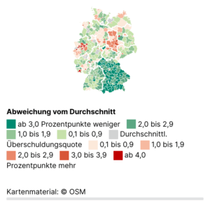 Menschen in Zahlungsnot (2025)