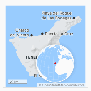Riesenwellen auf Teneriffa
