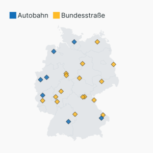 Straßenbauprojekte des Bundes