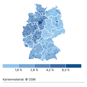 Grundsicherung im Alter (Karte, 2023)