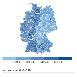 Bürgergeld (Karte, Oktober 2025)