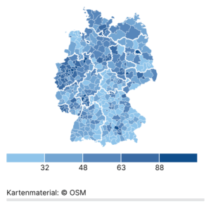 Insolvente Unternehmen (Karte, 2023)
