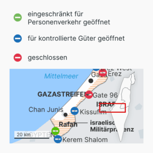 Die Lage im Gazastreifen