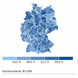 Scheidung mit Kindern (Karte, 2024)