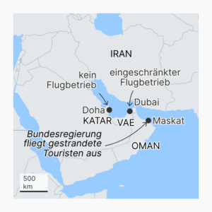 Evakuierungsflüge von  Maskat