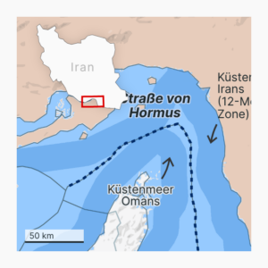 Hoheitsgewässer in der Straße von Hormus