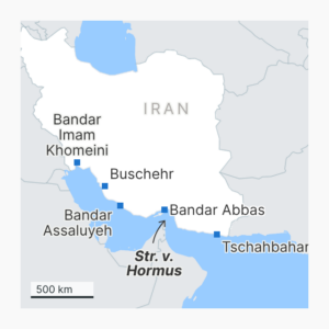 Größte iranische Häfen