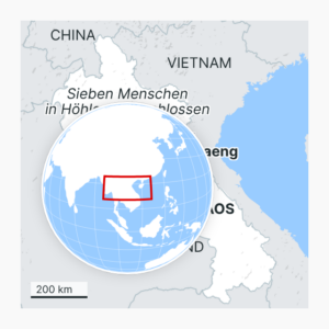 Höhlenunglück in Laos