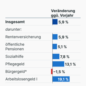 Sozialleistungen des Staates