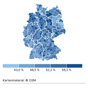Scheidung mit Kindern (Karte, 2024)