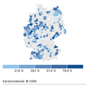 Studium in Mathe & Co. (Karte, 2023)
