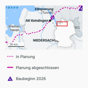 Weiterbau der Autobahn 20