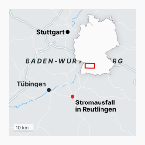 Stromausfall in Reutlingen