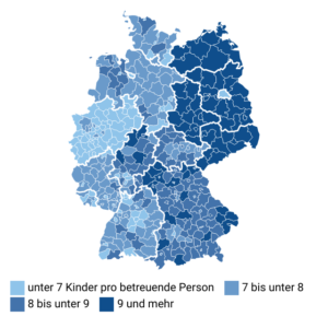 Kinderbetreuung 2021 (Karte)