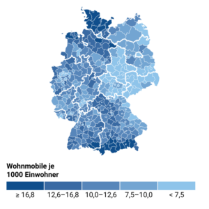 Wohnmobil-Dichte