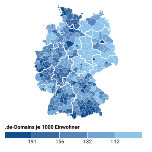 Deutschland im Netz (Karte, 2022)