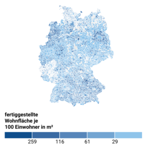 Fertiggestellte Wohngebäude (Gemeinden)