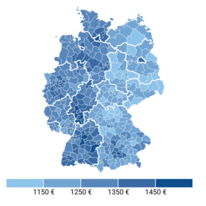 Bürgergeld (Karte, März 2024)