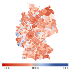 Bevölkerung (Kreise, Karte, 2022)