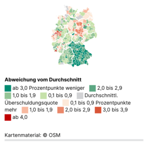 Menschen in Zahlungsnot (2024)