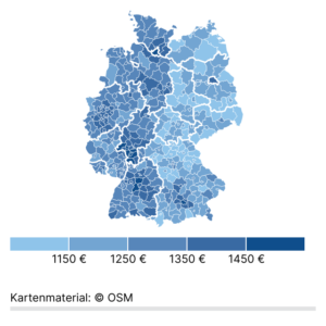 Bürgergeld (Karte, August 2024)