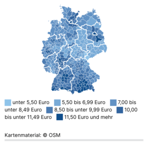 Mietpreise (2023)